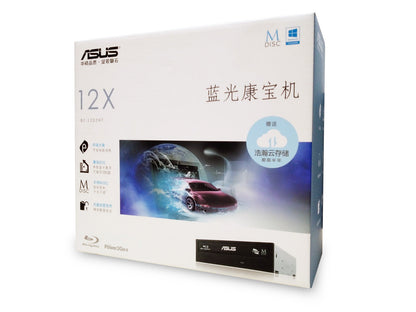 ASUS BC-12D2HT Blu-ray Combo Drive - UHD Friendly